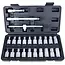 GEKO Professionele 23-delige CrV oliedop- en aftapplug sleutelset met HEX, torx en vierkant bits