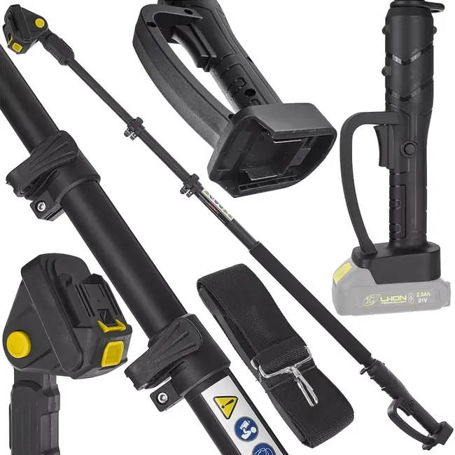 John Gardener Lichtgewicht telescoopsteel 1,65–2,50 m voor snoeizagen en snoeischaren op hoogte