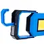 GEKO Opvouwbare LED werkplaatslamp met magneet, haak en 4000 mAh accu voor helder werklicht