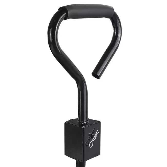 GEKO Grote stalen tuintrolley 220 liter met openklapbare zijpanelen