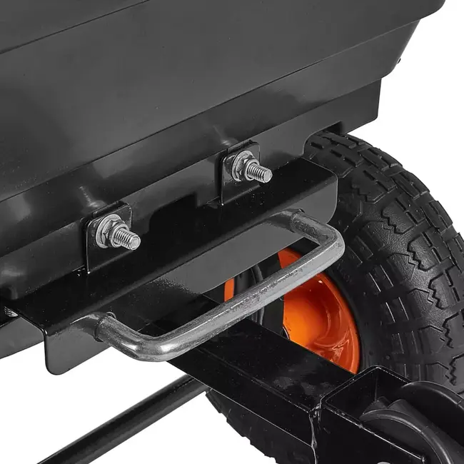 GEKO Kantelbare tuintrolley 75 liter met luchtbanden en zwenkbare vooras voor soepel tuintransport