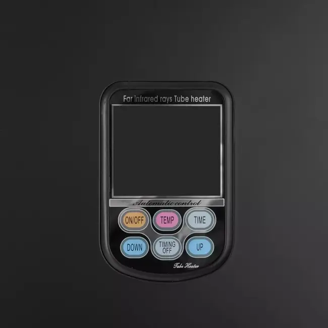 GEKO Infrarood dieselkachel 13 kW met thermostaat, LCD-paneel en wielen voor krachtige ruimteverwarming