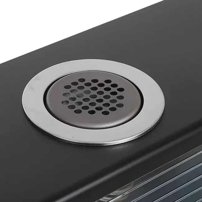 GEKO Infrarood dieselkachel 16 kW met thermostaat, LCD-paneel en wielen voor krachtige ruimteverwarming