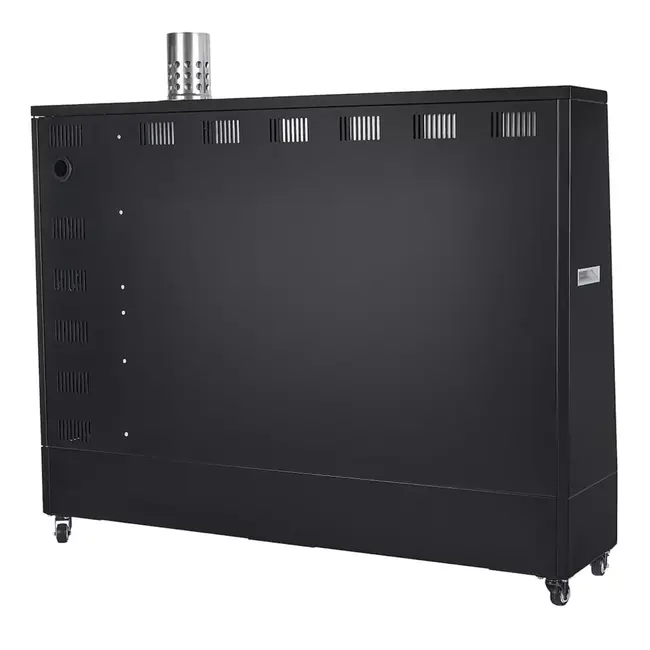 GEKO Infrarood dieselkachel 16 kW met thermostaat, LCD-paneel en wielen voor krachtige ruimteverwarming