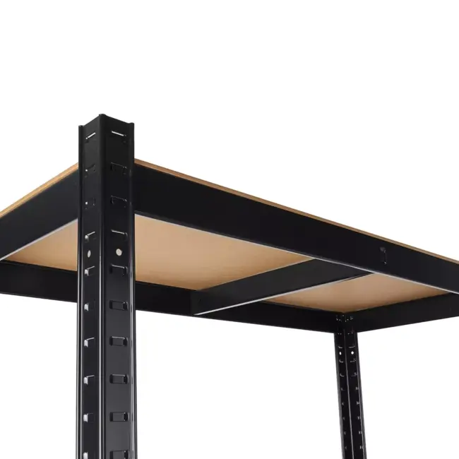 GEKO Stalen opbergrek 180×40×90 cm met 265 kg draagvermogen