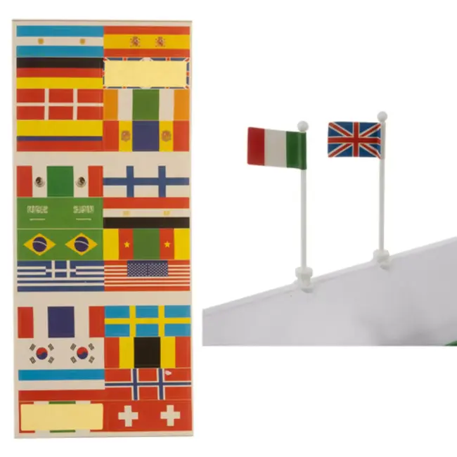 Ruhhy Groot XXL spring tafelvoetbalspel met 22 spelers voor dynamische en spannende wedstrijden