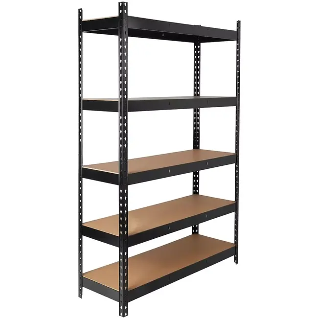 GEKO Stalen opbergrek 180×40×120 cm met 280 kg draagvermogen