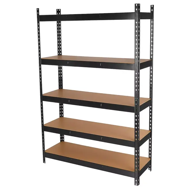 GEKO Stalen opbergrek 180×40×120 cm met 280 kg draagvermogen