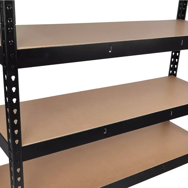 GEKO Stalen opbergrek 180×40×120 cm met 280 kg draagvermogen