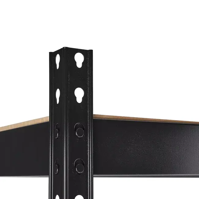 GEKO Stalen opbergrek 180×40×120 cm met 280 kg draagvermogen