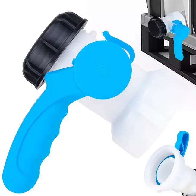 GEKO IBC vlinderkraan S60x6 met binnen- en buitendraad