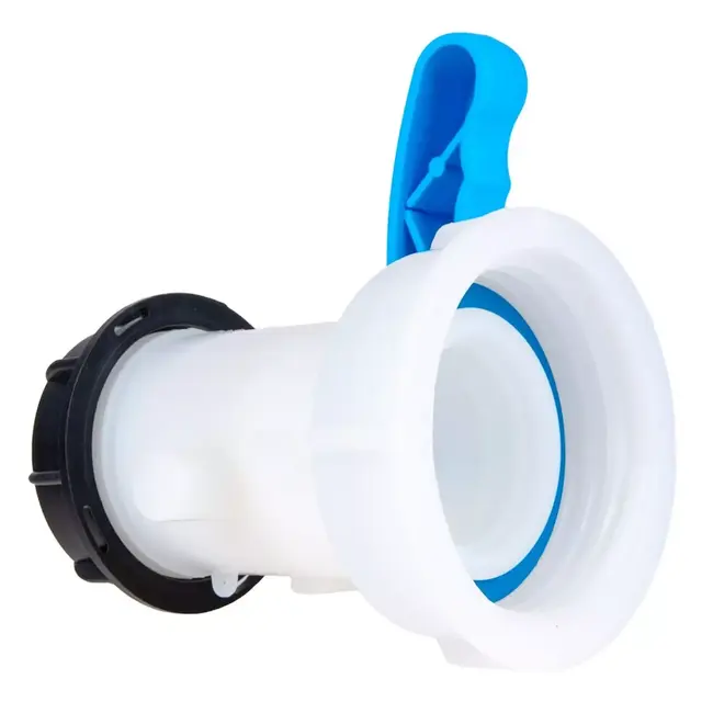 GEKO IBC vlinderkraan S60x6 met binnen- en buitendraad