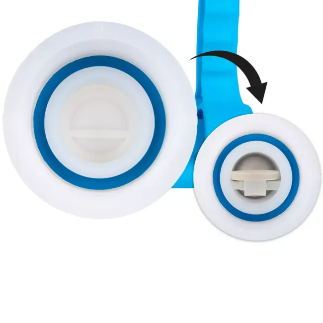 GEKO IBC vlinderkraan S60x6 met binnen- en buitendraad