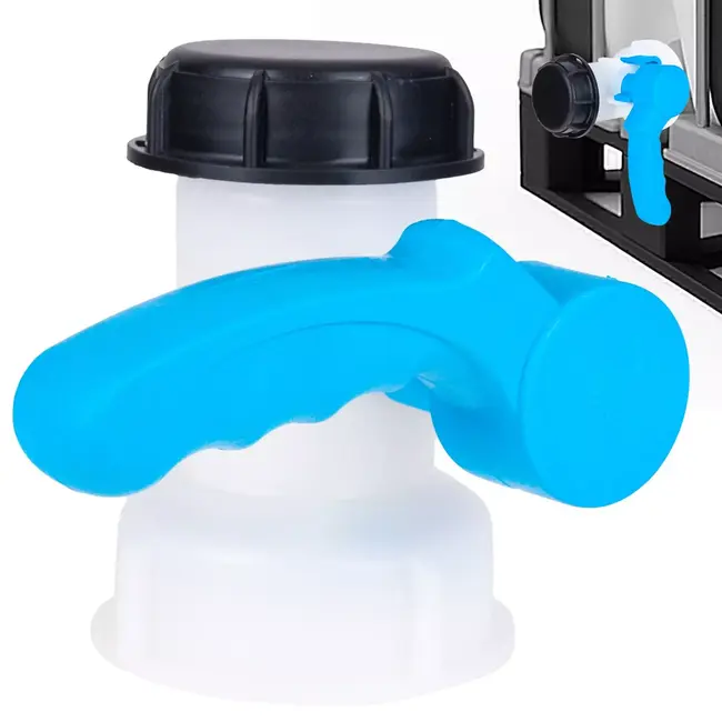 GEKO IBC vlinderkraan S75x6 met S60x6 buitendraad