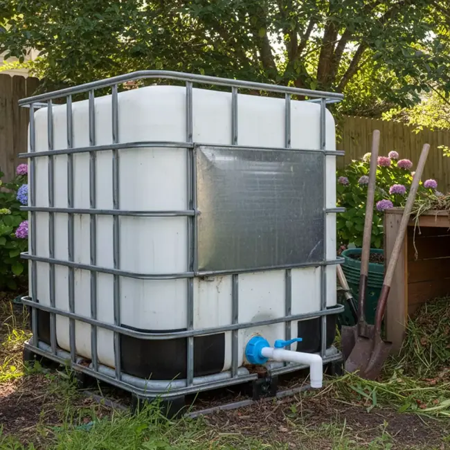 GEKO IBC aansluitset met S60x6 dop en 25 mm kogelafsluiter met rechte 90 graden uitloop