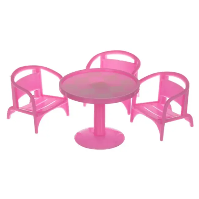 Ruhhy Poppenhuis 3 verdiepingen met 22 meubels en pop