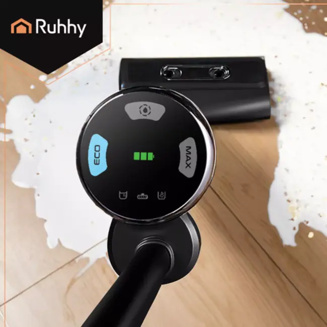 Ruhhy Draadloze 2-in-1 was-stofzuiger 200W met 16 kPa kracht en zelfreinigingsfunctie
