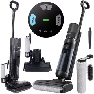 Ruhhy Draadloze 2-in-1 was-stofzuiger 200W met 16 kPa kracht en zelfreinigingsfunctie