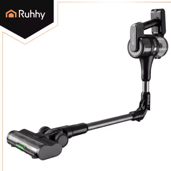 Ruhhy LunPro 400W steelstofzuiger met 35 kPa zuigkracht, LED-borstel en 52 min werktijd