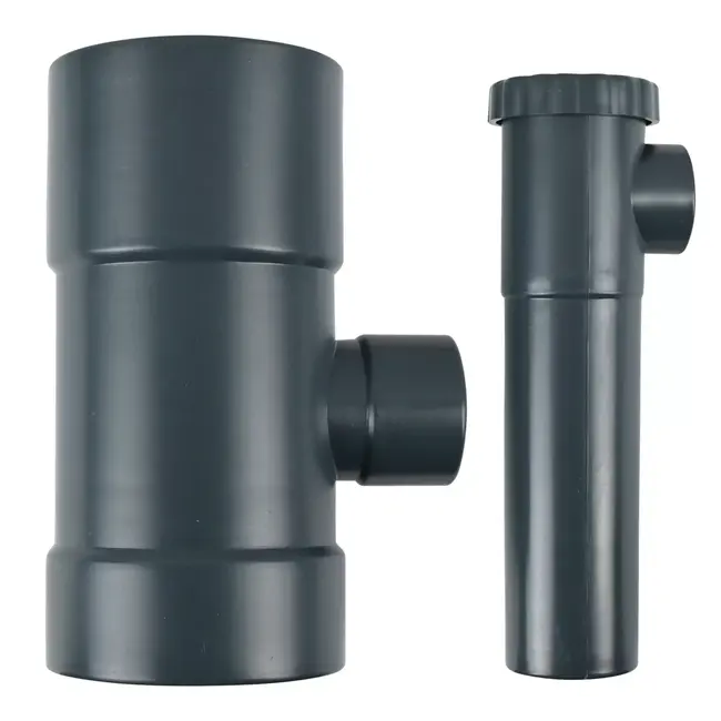 Benson Regenpijpaftapper 80 mm voor eenvoudige aansluiting op regenton en wateropvang