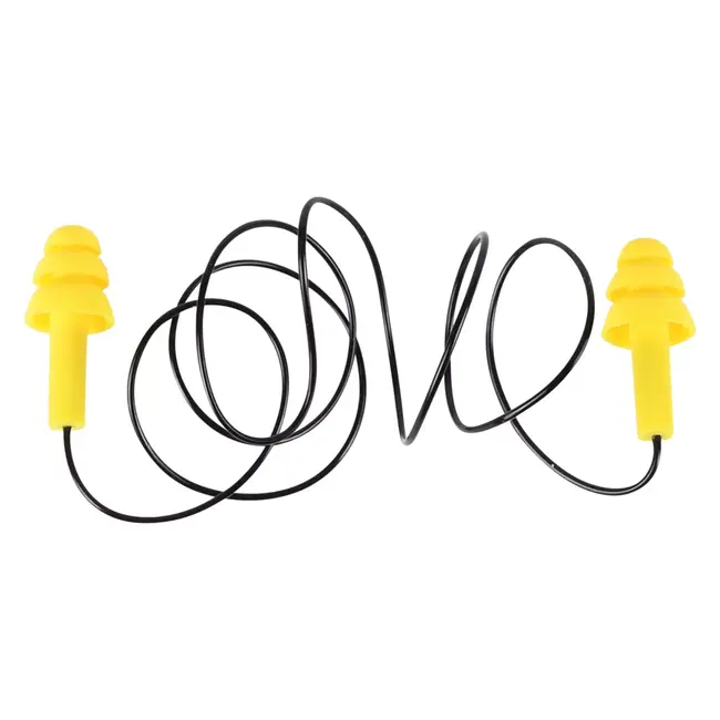 Benson Comfortabele herbruikbare oordoppen met koord en 32 dB geluidsdemping voor dagelijks gebruik