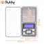 Ruhhy Compacte zakweegschaal 200 g met 0,01 g nauwkeurigheid, tarra, telmodus en verlicht display