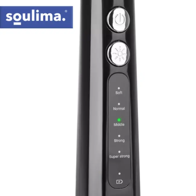 Soulima Ultrasone tandreiniger met 5 intensiteiten, LED verlichting en tips voor tandsteen verwijderen