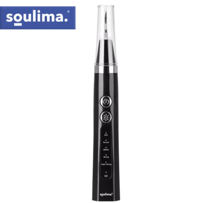 Soulima Ultrasone tandreiniger met 5 intensiteiten, LED verlichting en tips voor tandsteen verwijderen