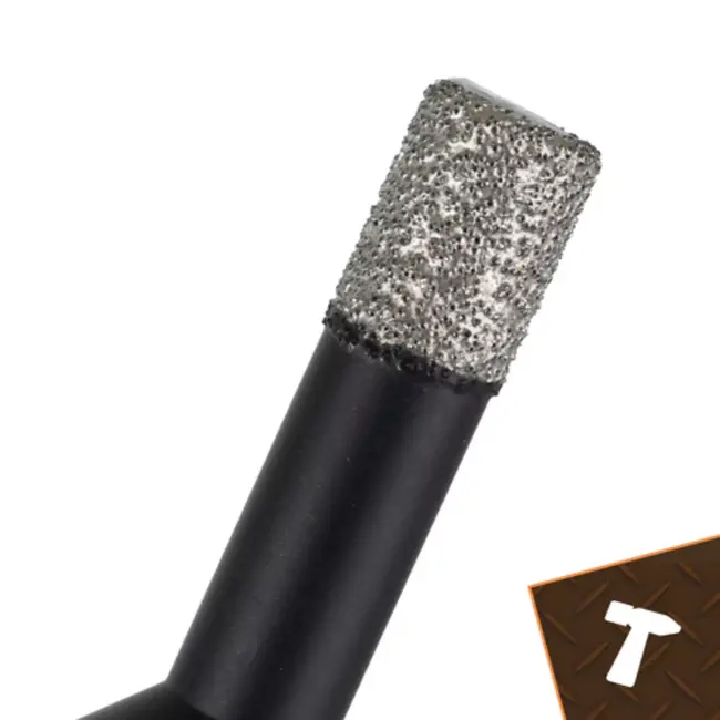 Bigstren 6-delige diamantgatenzaag set met M14 aansluiting en adapter voor steen en keramiek