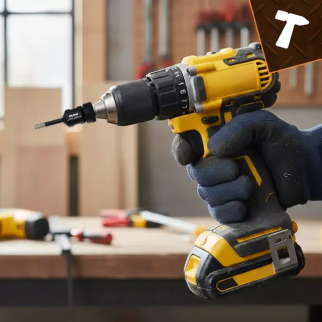 Bigstren 6-delige diamantgatenzaag set met M14 aansluiting en adapter voor steen en keramiek