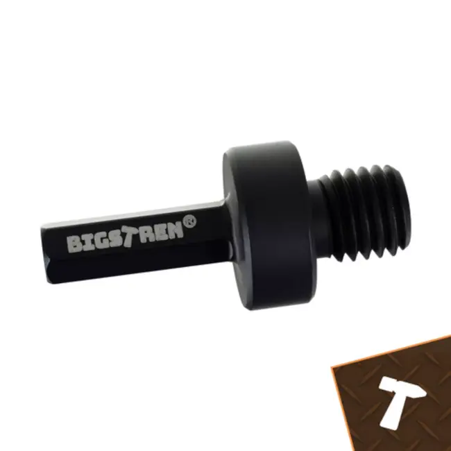 Bigstren 6-delige diamantgatenzaag set met M14 aansluiting en adapter voor steen en keramiek