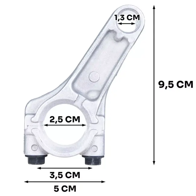 GEKO Duurzame verbindingsstang voor G84000/G84001 benzinefrees voor stabiele motorwerking