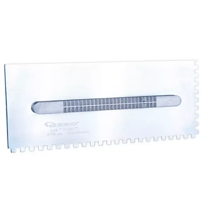 GEKO Complete lijmkamset 280 x 115 mm met snelwisselhandgreep en zes roestvaststalen kammen