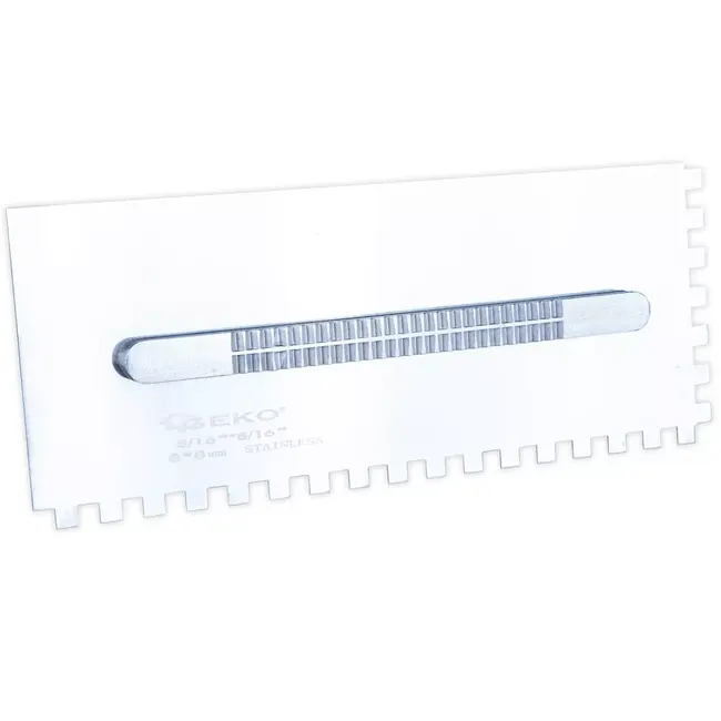 GEKO Complete lijmkamset 280 x 115 mm met snelwisselhandgreep en zes roestvaststalen kammen