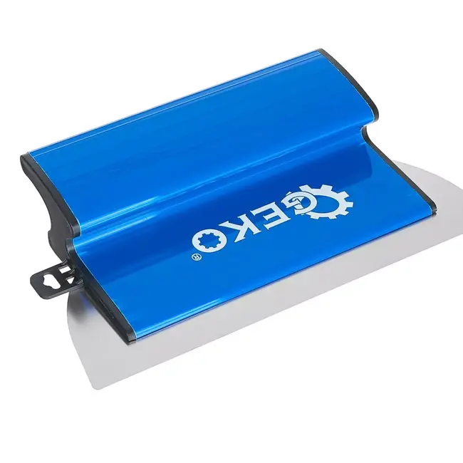 GEKO Complete 9 delige afwerkmessenset met afwerkroller, telescoopsteel, verstelbare adapter en duurzame transportkoffer