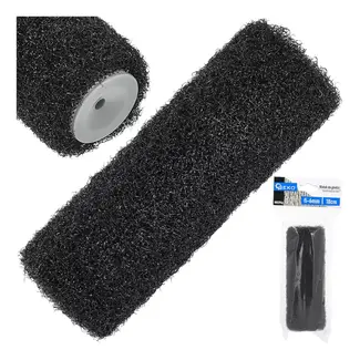 GEKO Afwerkroller 18 × 7 cm met 6 mm montagegat voor egalisatie en streeploze afwerking