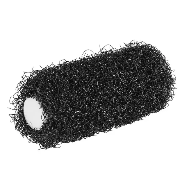 GEKO Compacte afwerkroller 8 × 4 cm met 6 mm handvat en extra roller voor precisiewerk