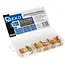 GEKO Complete set van 450 ongeïsoleerde auto-connectors met hulzen in stevige opbergdoos