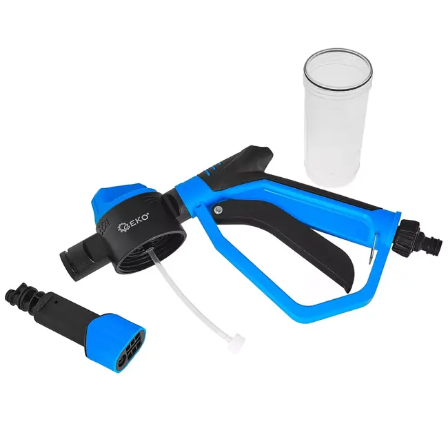 GEKO Laagdruk water- en schuimpistool Sky-Line met 240 ml tank en filterset