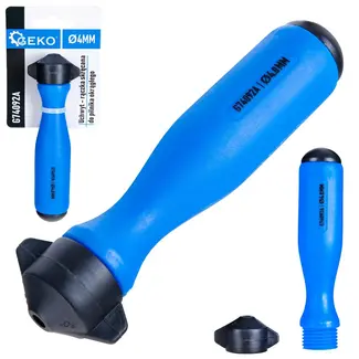 GEKO Ergonomisch vijlhandvat 4 mm met schroefklem voor kettingzaag slijpen