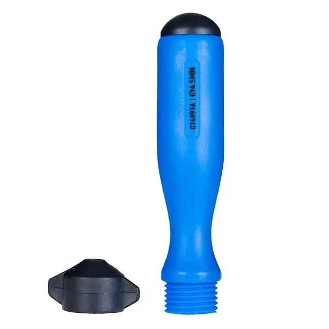 GEKO Ergonomisch 4,5 mm vijlhandvat met schroefklem voor kettingzaag slijpen