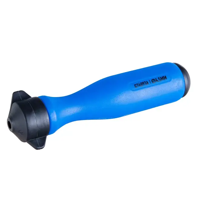 GEKO Ergonomisch 4,5 mm vijlhandvat met schroefklem voor kettingzaag slijpen