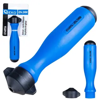 GEKO Ergonomisch 4,5 mm vijlhandvat met schroefklem voor kettingzaag slijpen