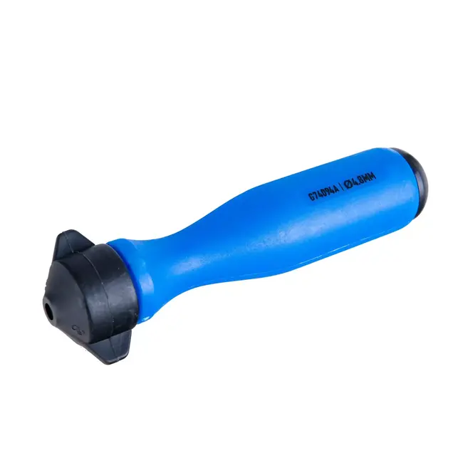 GEKO Ergonomisch 4,8 mm vijlhandvat met schroefklem voor precies kettingzaag slijpen