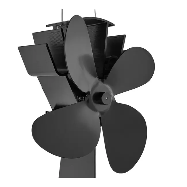 GEKO Energiezuinige kachelventilator 180 mm voor betere warmtecirculatie zonder stroom