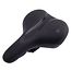 Selle Comfortabel unisex stadszadel zwart met zachte vulling