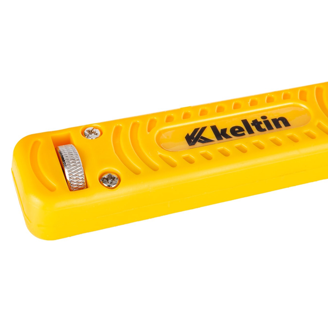 Keltin Professionele kabelstripper met haakmes en dubbelzijdig blad voor isolatie 8–28 mm