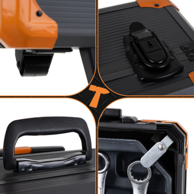 Bigstren Complete 1000-delige gereedschapsset in aluminium trolleykoffer voor elke klus thuis en in de werkplaats