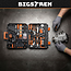 Bigstren Professionele 168-delige gereedschapsset met CrV gereedschap, doppen, sleutels en accessoires