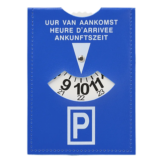 ProPlus Compacte Duitse parkeerschijf in polybag met duidelijke aankomsttijdweergave